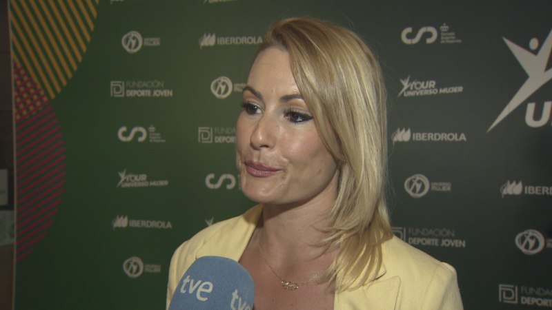 Lydia Valentín: "Aún no estoy al cien por cien de mi cadera"