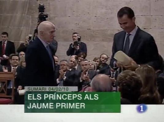 L'informatiu - Comunitat Valenciana - L'informatiu Comunitat Valenciana - 04/02/10