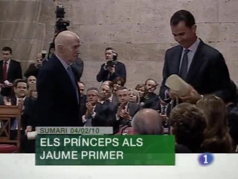 L'Informatiu. Informativo Territorial de la C.Valenciana (04/02/10)