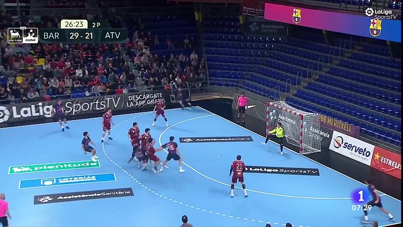 El Barcelona conquista su decimotercera Liga ASOBAL | Ver