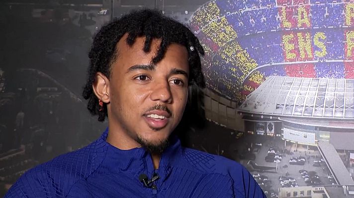 Telediario 1 - Koundé, a TVE: "Espero a un Madrid con muchas ganas"