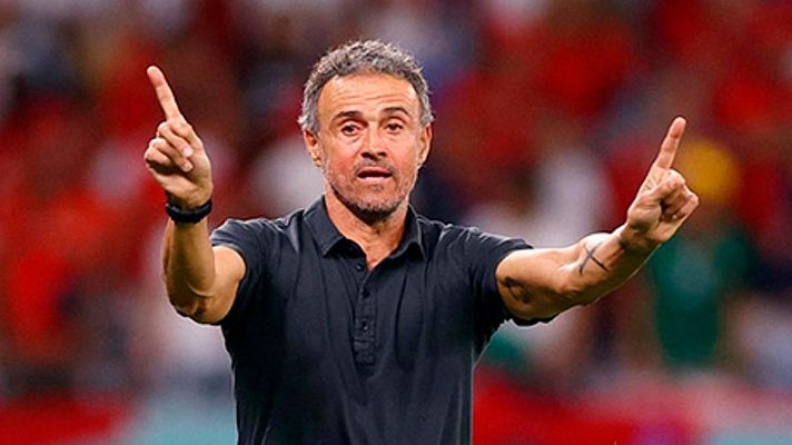 Telediario 1 - Luis Enrique viaja a Londres para negociar su posible fichaje con el Chelsea