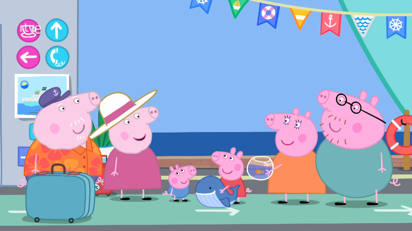 Rumbo a casa - Peppa Pig | Ver