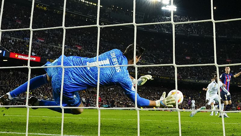 Courtois subraya "el camino difícil" del Madrid para llegar a la final de Copa - ver ahora