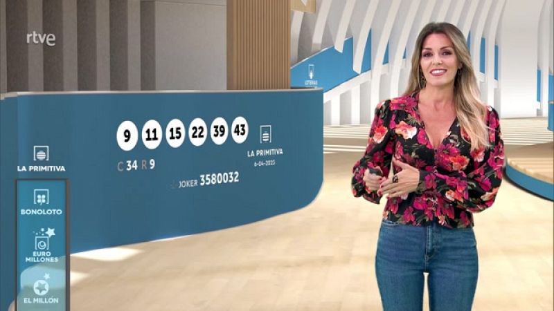 Sorteo de la Lotería Nacional, Bonoloto, Primitiva y Jóker del 06/04/2023 - ver ahora