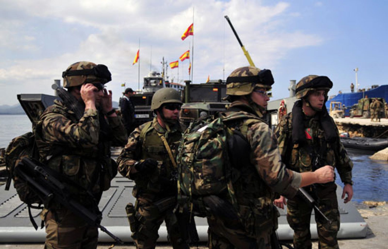 El buque Castilla de la Armada española ya está en Haití | Ver