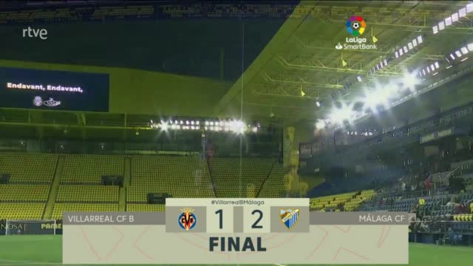 Villarreal B - Málaga: resumen partido 35ª jornada Segunda - ver ahora