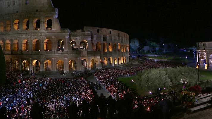Semana Santa en RTVE - Vía Crucis desde el Coliseo de Roma