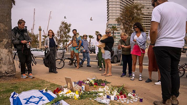 Telediario Fin de Semana - La UE pide el cese de la violencia en Israel