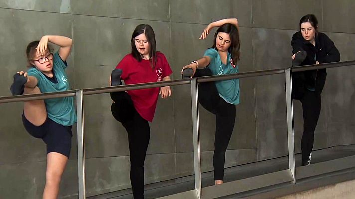 Telediario Fin de Semana - La gimnasia rítmica, más que un deporte para discapacitados