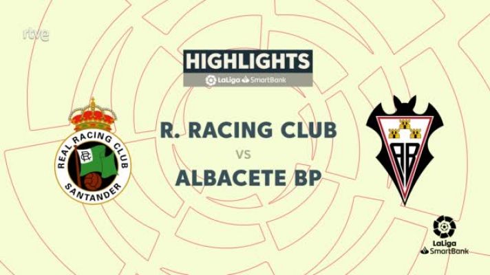 Resúmenes de LaLiga - Racing - Albacete: resumen del partido de la 35ª jornada