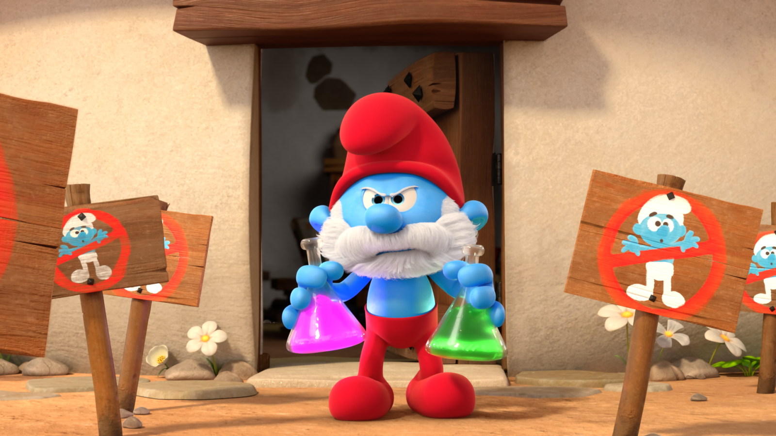 ¿Dónde está Papá pitufo? - Los pitufos | Ver