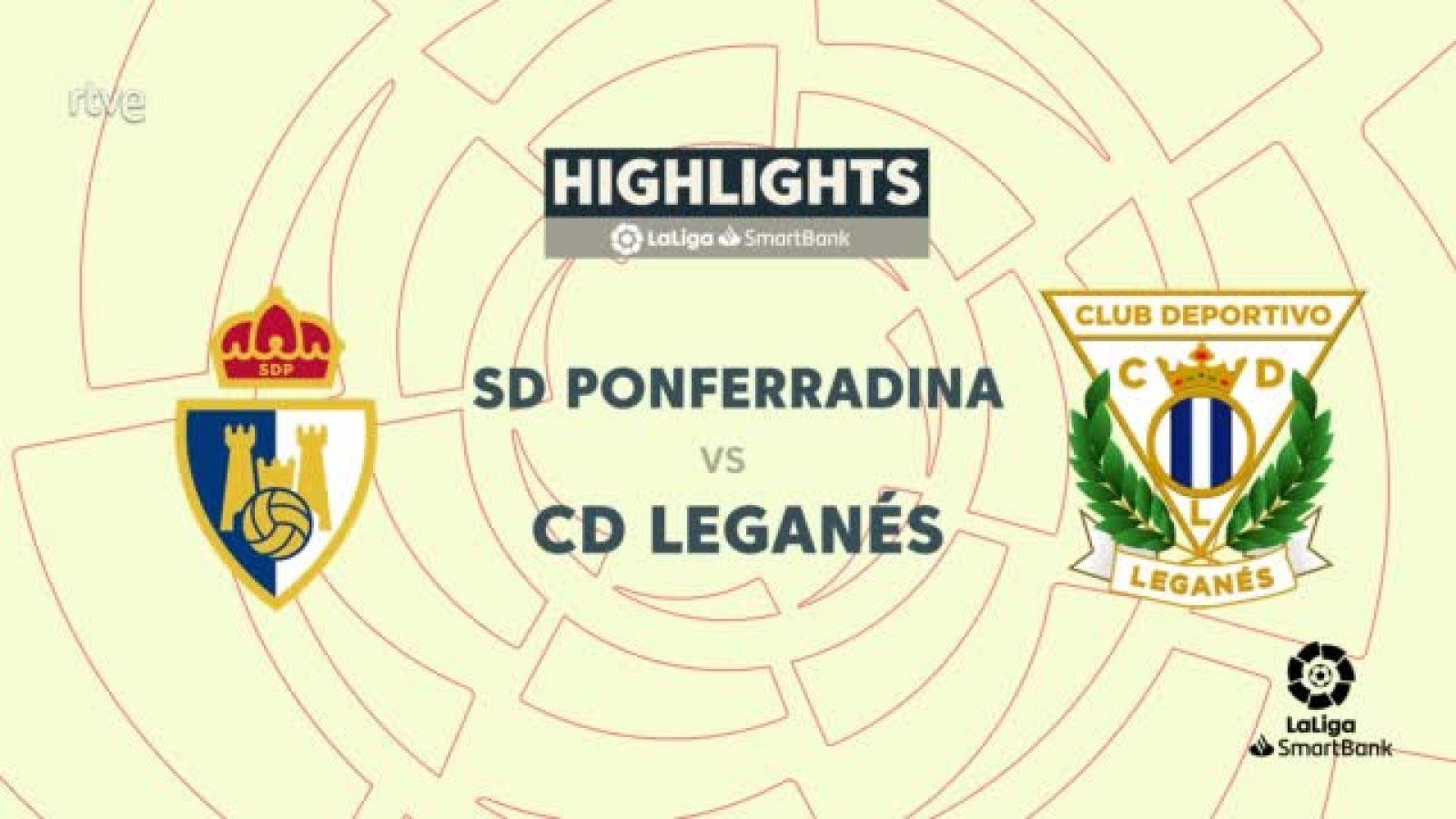Ponferradina - Leganés: resumen del partido de la 35ª jornada de Liga | Segunda - ver ahora