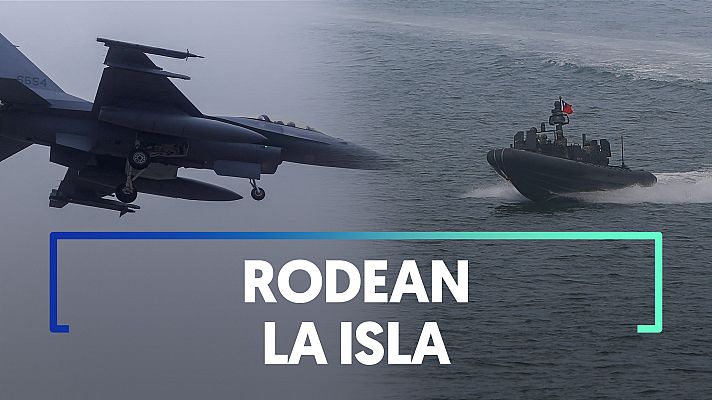 Modo Digital - China cierra tres jornadas de maniobras militares en Taiwán