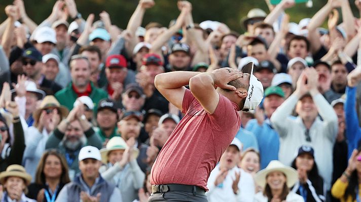 Telediario 1 - Vizcaya vibra con el éxito de Jon Rahm