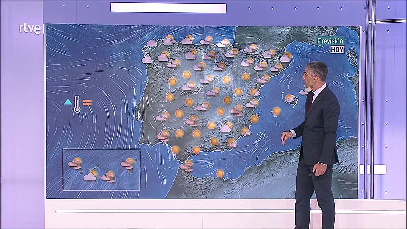 En Canarias, intervalos de viento fuerte y subida notable de las temperaturas - ver ahora