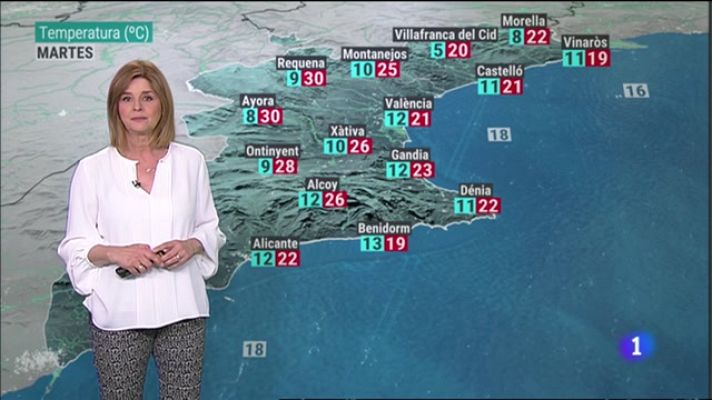 L'informatiu - Comunitat Valenciana - El tiempo en la Comunitat Valenciana 10/04/23