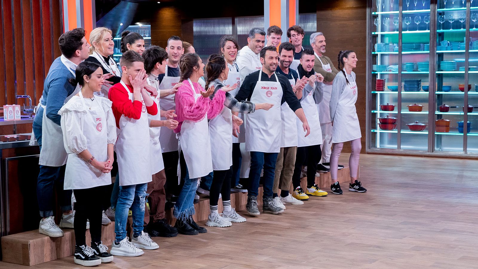 Jorge Juan es el rey de la pista en MasterChef | Ver