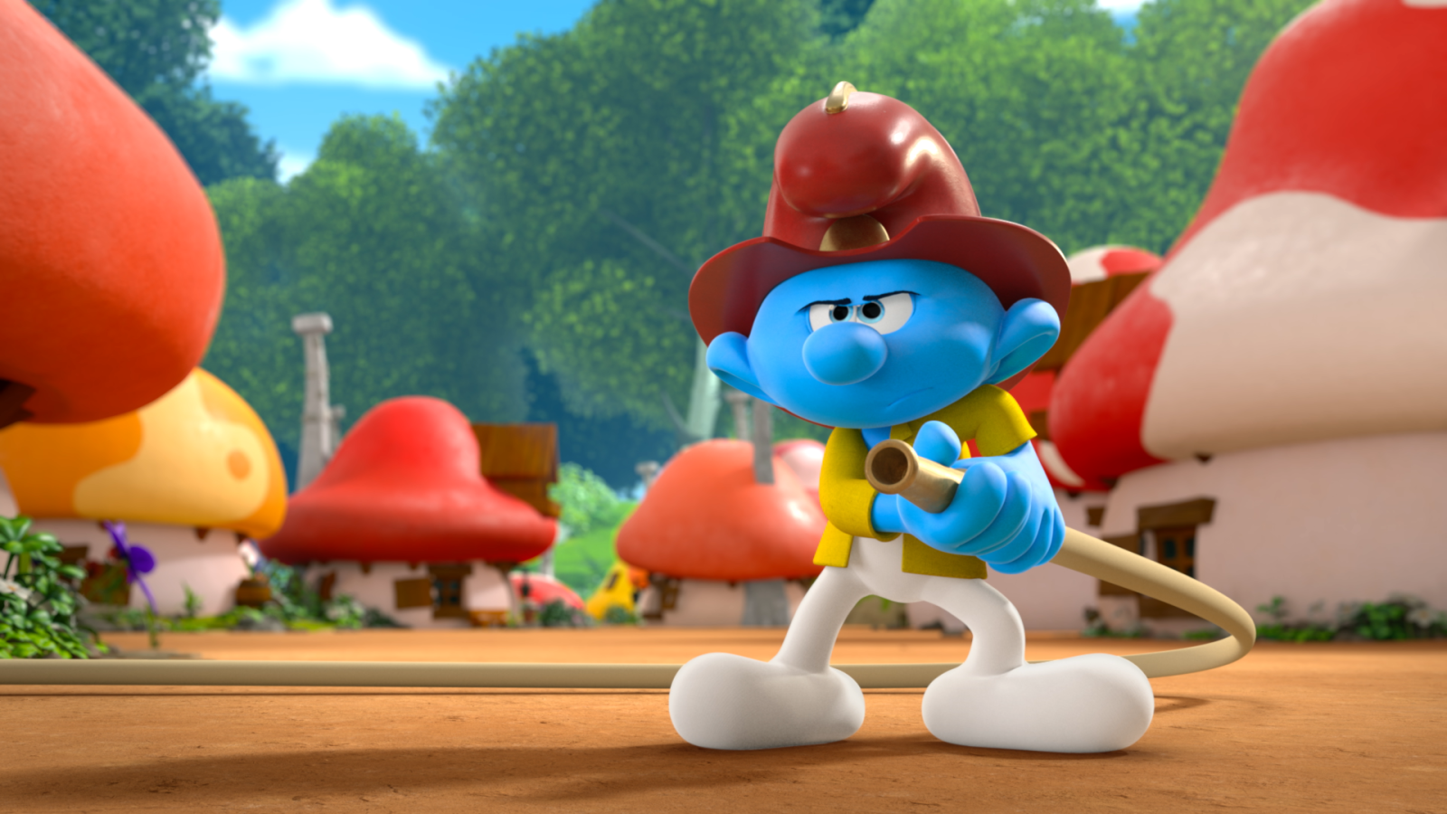 ¡Riiiing! - Los pitufos | Ver