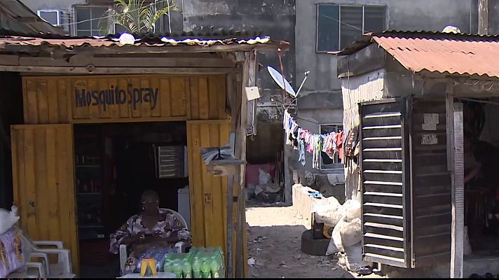 Telediario 2 - La pobreza en un país rico: millones de jóvenes se enfrentan a un paro del 40% en Nigeria