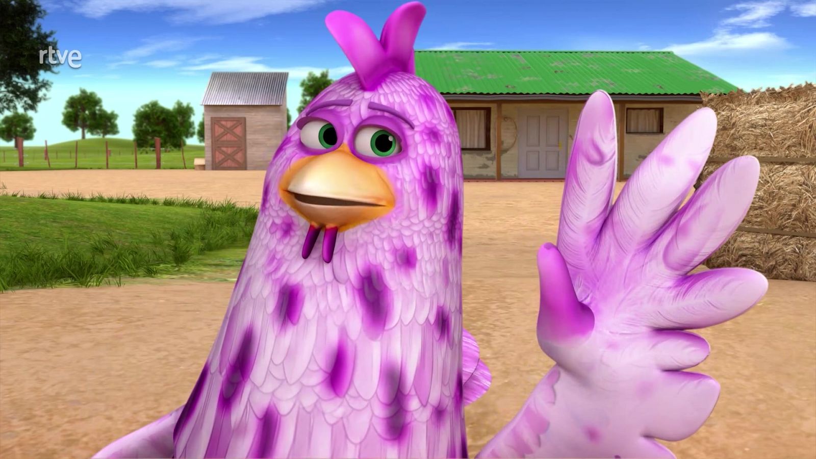 La granja de Zenon - La gallina picotea - El Reino Infantil | Ver