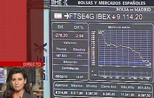  - La Bolsa continúa en caída libre