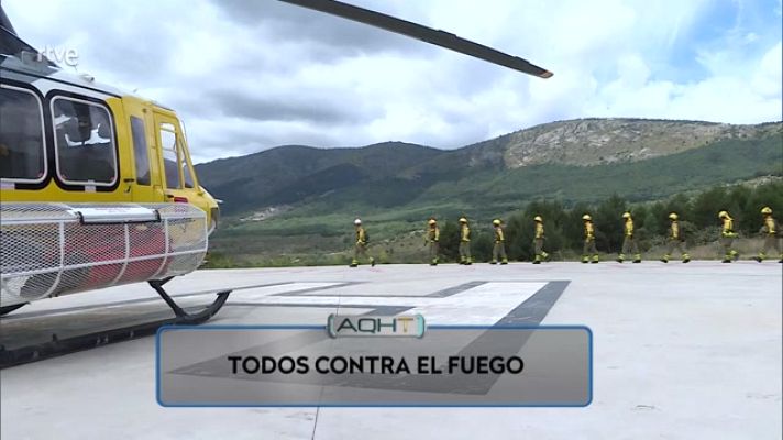 Aquí hay trabajo - Contra el paro y contra el fuego