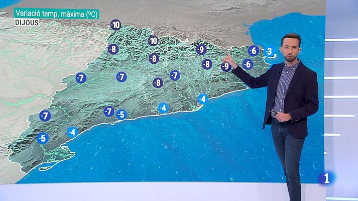 El temps - Canvi de temps imminent: vent, neu, ruixats i 10 ºC menys