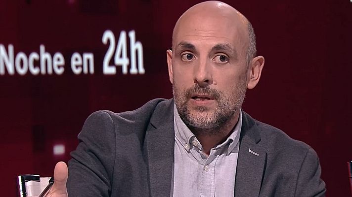 La noche en 24h - Entrevista a Borja Díaz-Merry, responsable Verifica RTVE