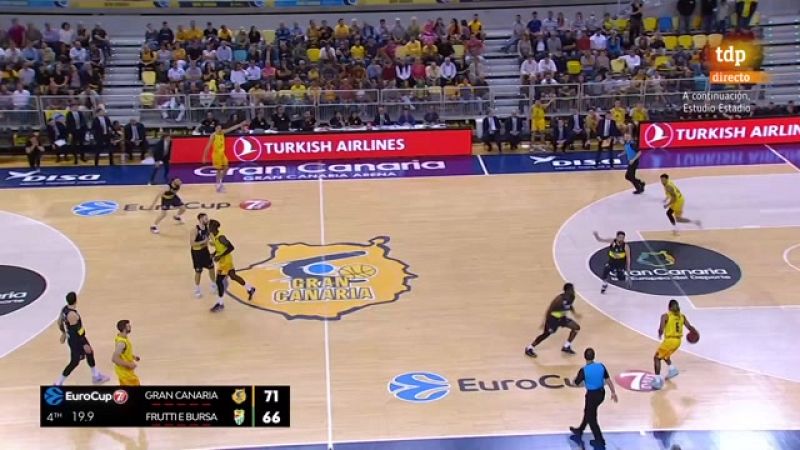 Gran Canaria y Joventut avanzan a cuartos de final de la Eurocup
