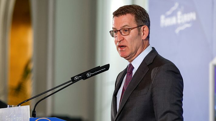 Informativo 24h - Feijóo acusa al Gobierno de "enfrentar comunidades" y "dejar tiradas" a las familias por su rechazo al plan para Doñana