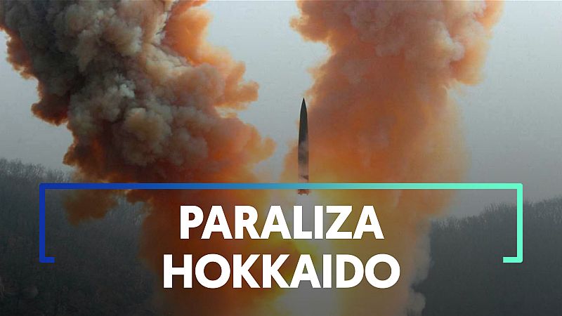 Vídeo | COREA DEL NORTE: ALERTA ANTIAÉREA y EVACUACIONES por un MISIL cerca de HOKKAIDO