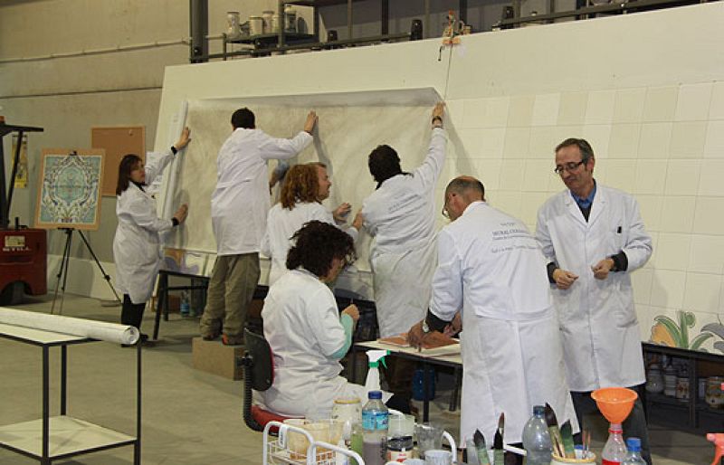 El mural de cerámica más grande del mundo | Ver