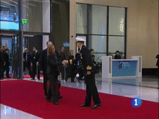  - Chacón en la Cumbre de la OTAN