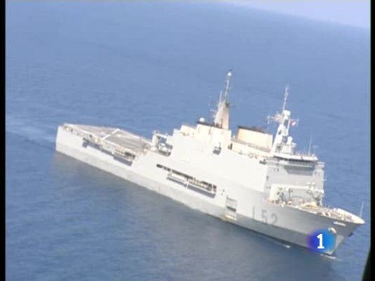  - A bordo del buque Castilla