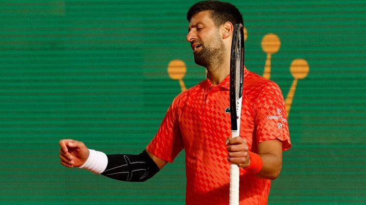 Telediario 1 - Djokovic, eliminado y desquiciado ante Musetti en Montercarlo