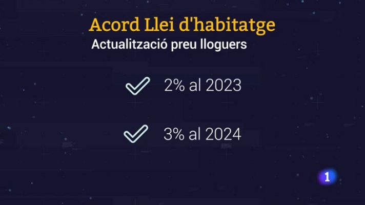 L'Informatiu - Acord per aprovar la Llei de l'Habitatge