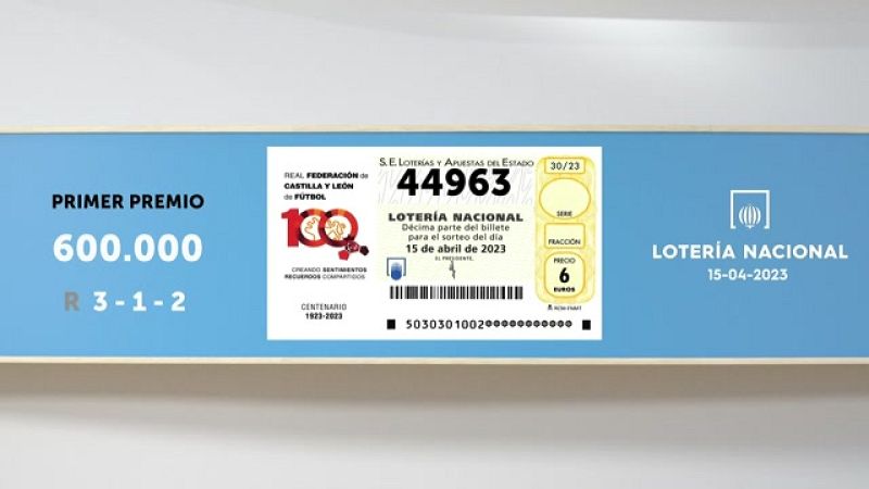 Sorteo de la Lotería Nacional del 15/04/2023 - Ver ahora