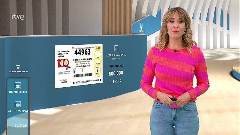 Sorteo de la Lotería Nacional del 15/04/2023 - ver ahora
