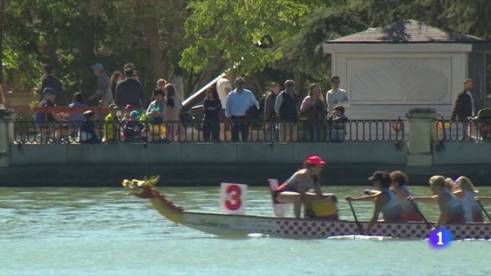 Telediario Fin de Semana - Barco Dragón, remo contra el cáncer de mama
