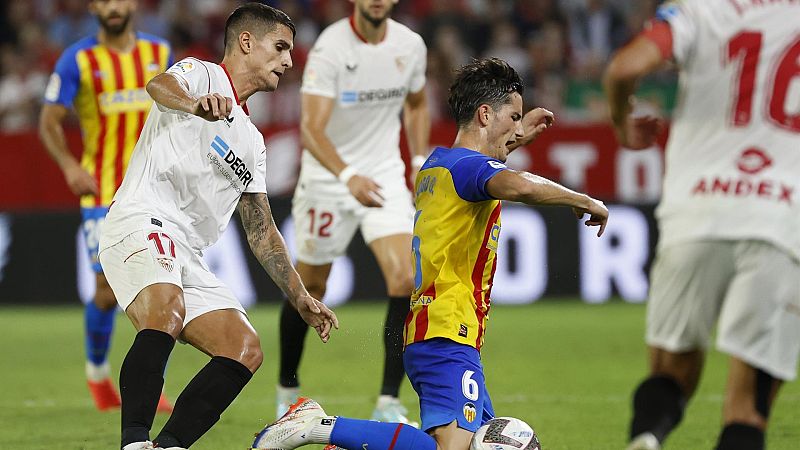 Valencia - Sevilla, un duelo de dos grandes por evitar el drama | Ver