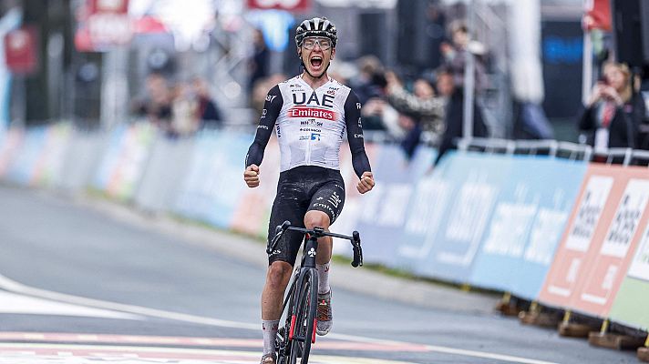 Ciclismo - Resumen de la Amstel Gold Race 2023: Pogacar gana la primera del 'Tríptico de las Árdenas'