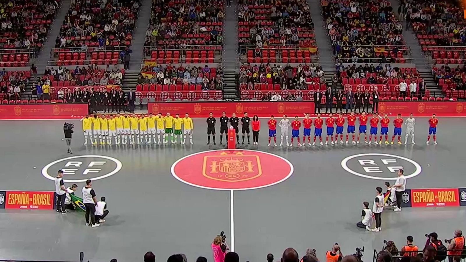 Fútbol Sala - Amistoso Selección masculina: España - Brasil - 16/04/23 - ver ahora