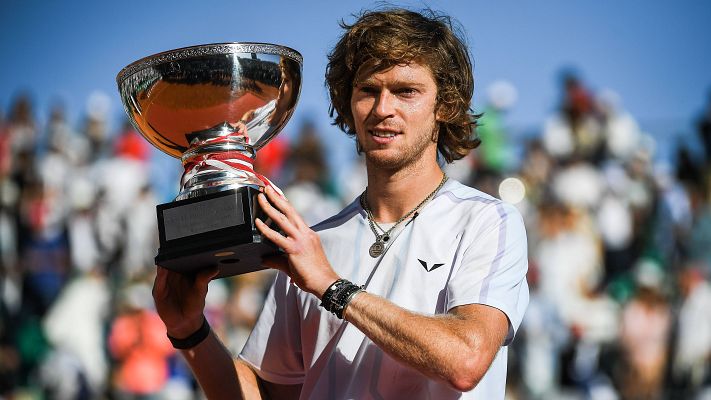 Telediario Matinal - Andrey Rublev se proclama vencedor del Masters 1.000 de Montecarlo