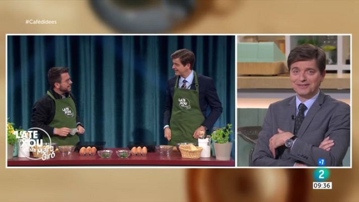 Cafè d'idees - Els secrets de l'entrevista de Marc Giró a Pere Aragonès