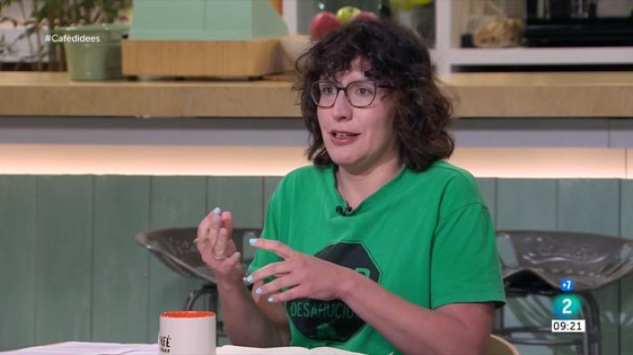 Cafè d'idees - PAH: "La llei d'habitatge queda molt lluny del que reclamem"