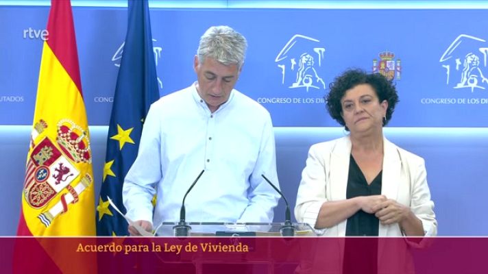 Parlamento - Acuerdo para la Ley de Vivienda
