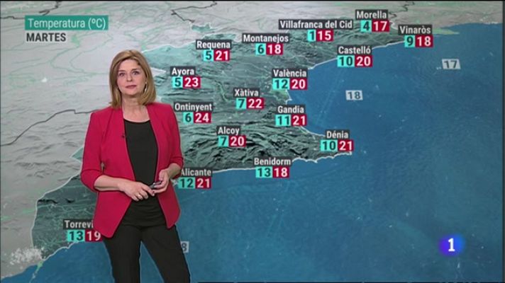 L'informatiu - Comunitat Valenciana - El tiempo en la Comunitat Valenciana 17/04/23