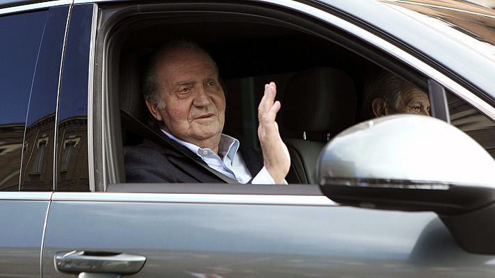 Informativo 24h - El rey Juan Carlos se deja ver en Londres en una cena antes de su visita a España