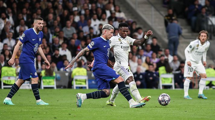 Telediario 1 - El Madrid visita al Chelsea con la vista puesta en las semis de Champions